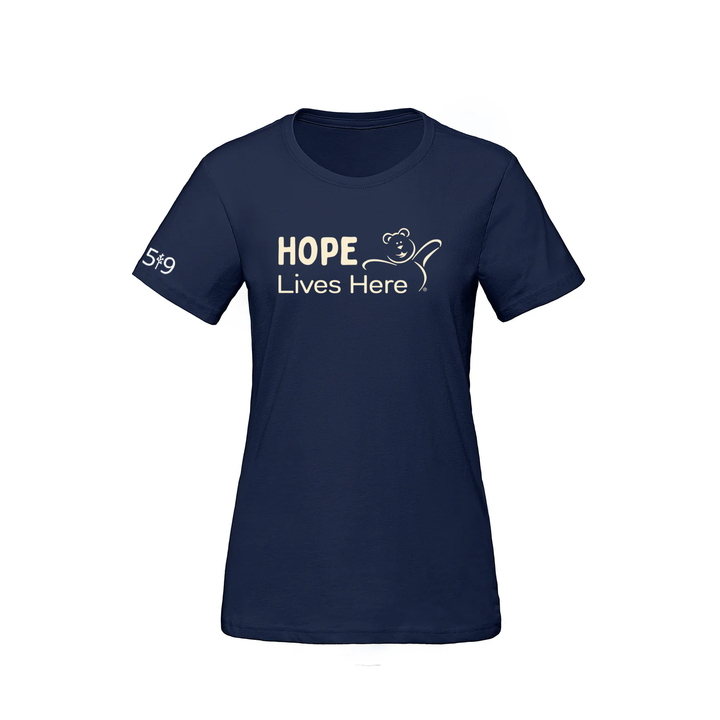 CHF HOPE LIVES HERE TEE (WOMENS)
