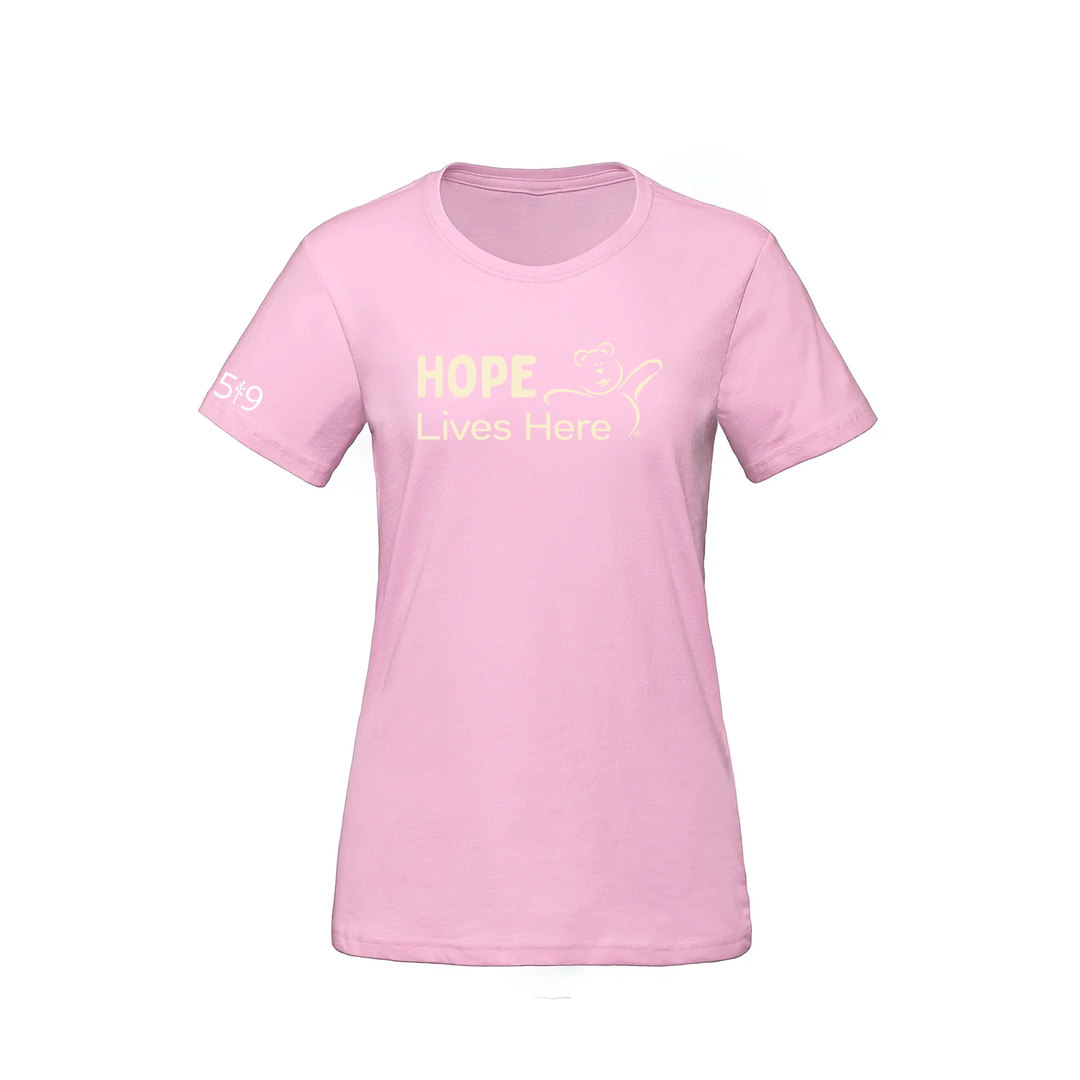 CHF HOPE LIVES HERE TEE (WOMENS)
