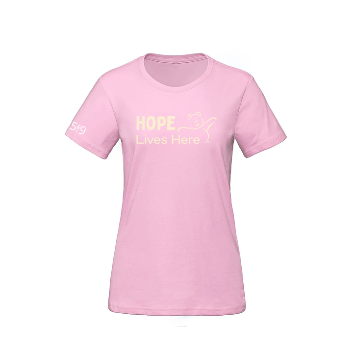 CHF HOPE LIVES HERE TEE (WOMENS)