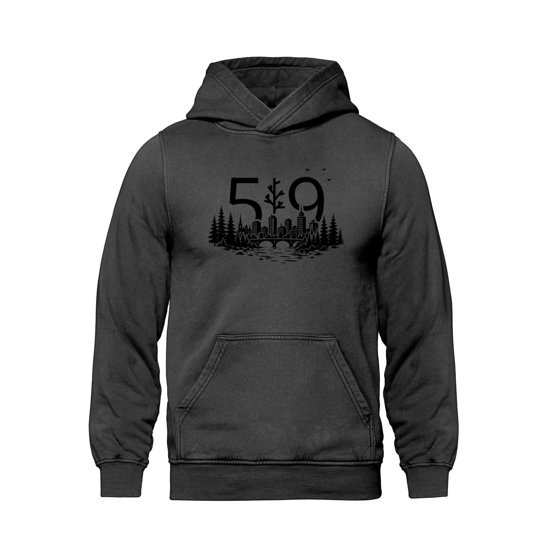 HORIZON RETRO HOODIE (UNISEX)