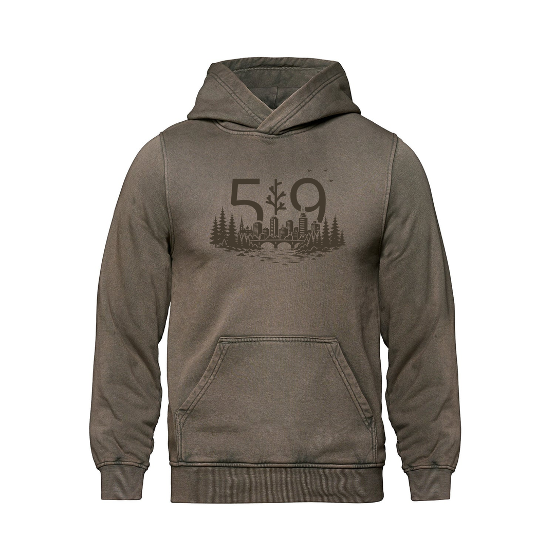 HORIZON RETRO HOODIE (UNISEX)