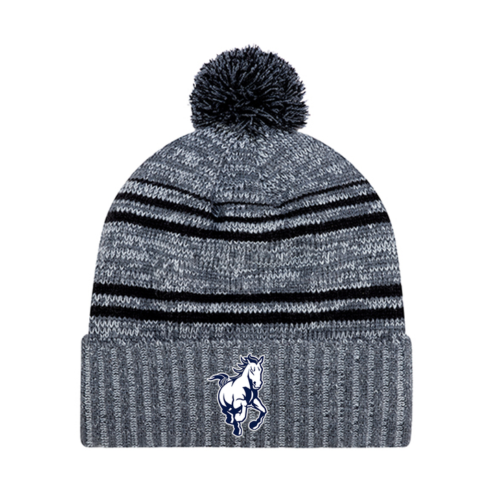 PARKSIDE EMBROIDERED POM-POM TOQUE