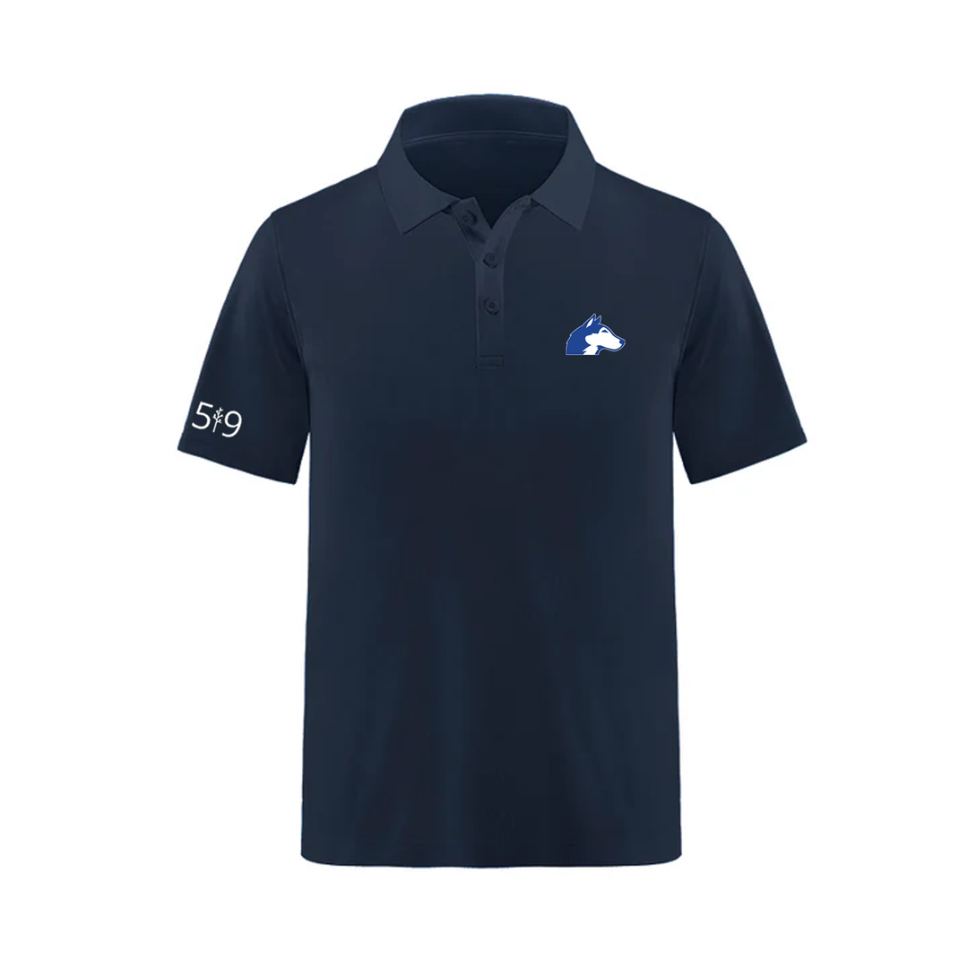 NEW SARUM EMBROIDERED PIQUE POLO (MENS)