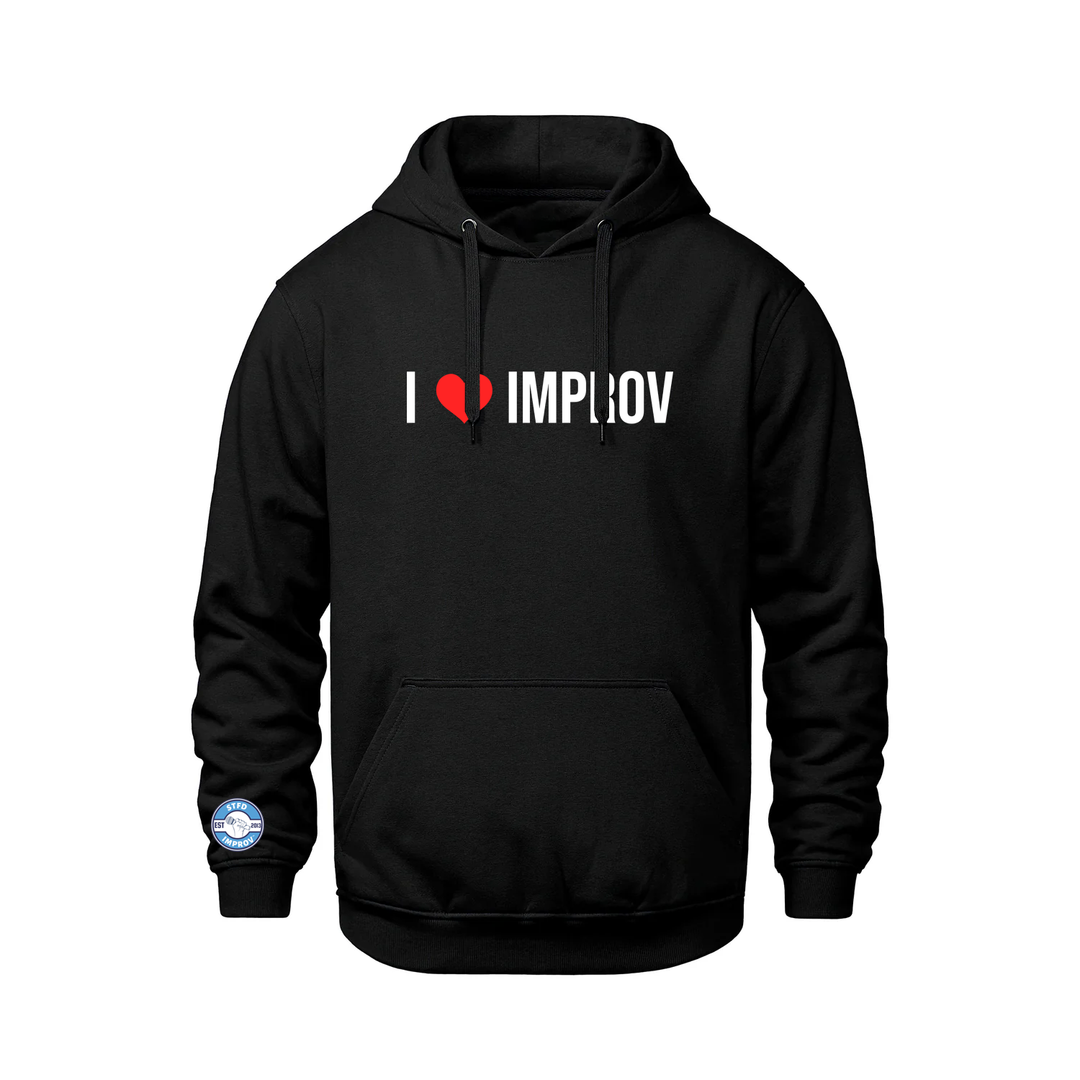 I LOVE IMPROV HOODIE (UNISEX)