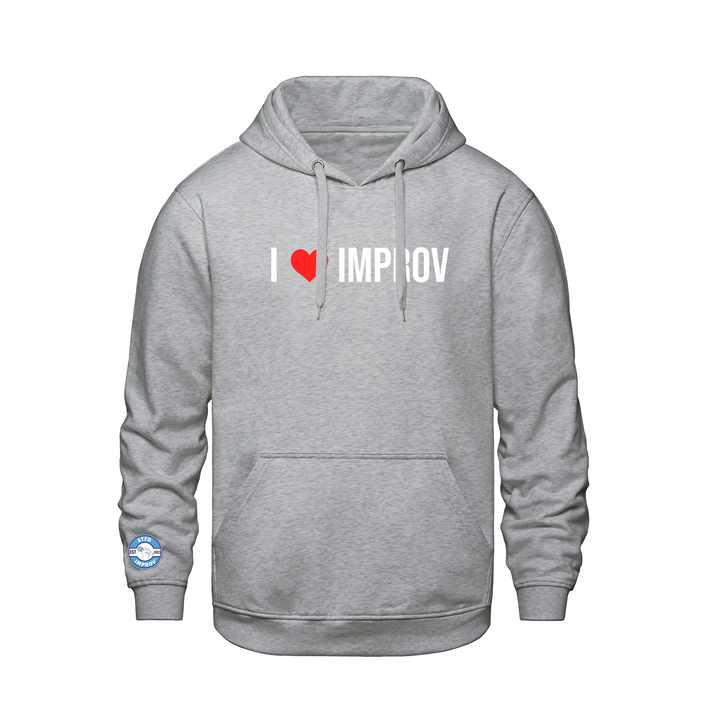 I LOVE IMPROV HOODIE (UNISEX)
