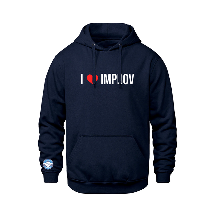 I LOVE IMPROV HOODIE (UNISEX)