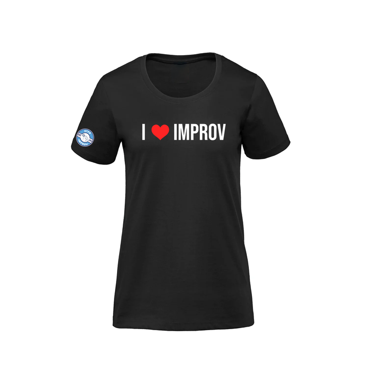 I LOVE IMPROV PREMIUM TEE (WOMENS)