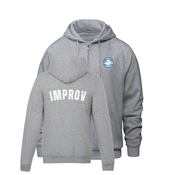 IMPROV ZIP-UP HOODIE (UNISEX)