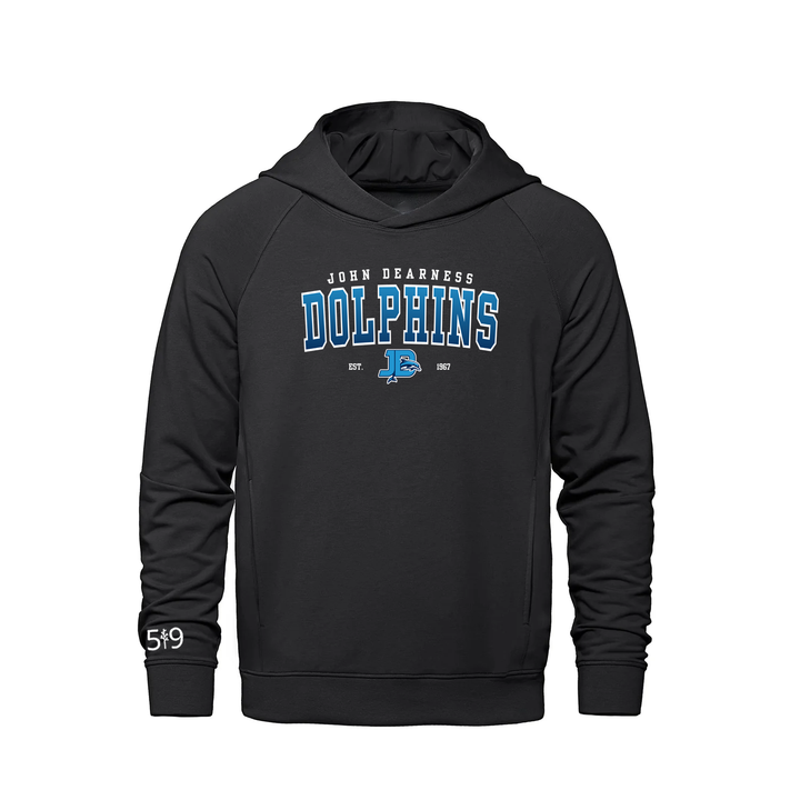 JOHN DEARNESS VARSITY FRENCH TERRY HOODIE (UNISEX)