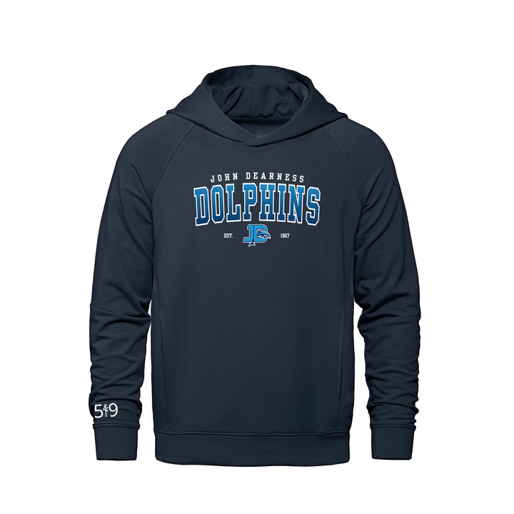 JOHN DEARNESS VARSITY FRENCH TERRY HOODIE (UNISEX)