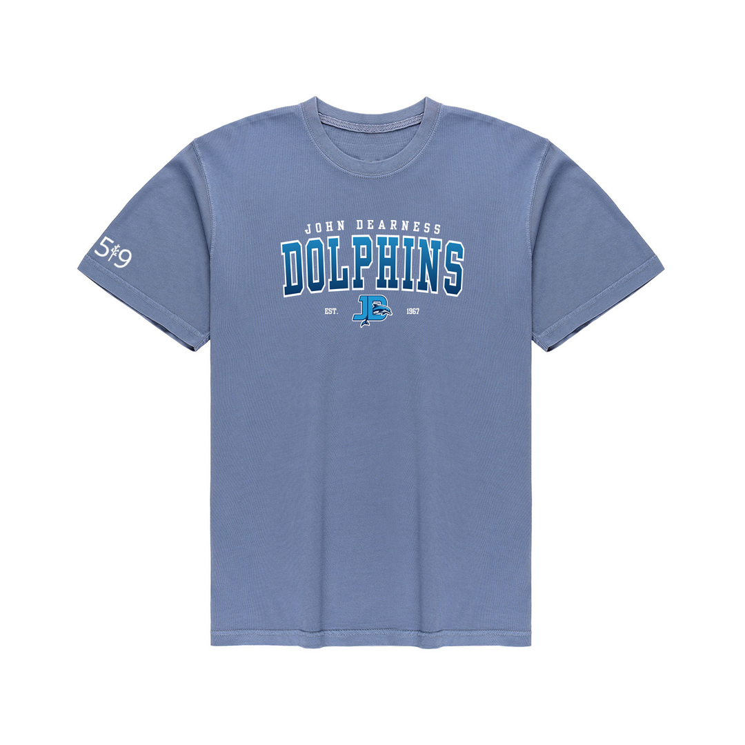 JOHN DEARNESS VARSITY VINTAGE TEE (UNISEX)