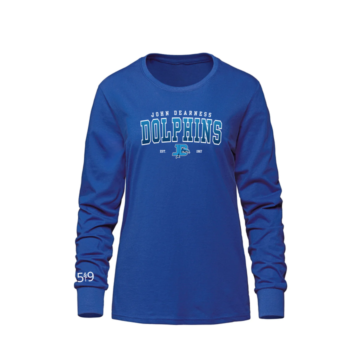 JOHN DEARNESS VARSITY LONG SLEEVE (WOMENS)