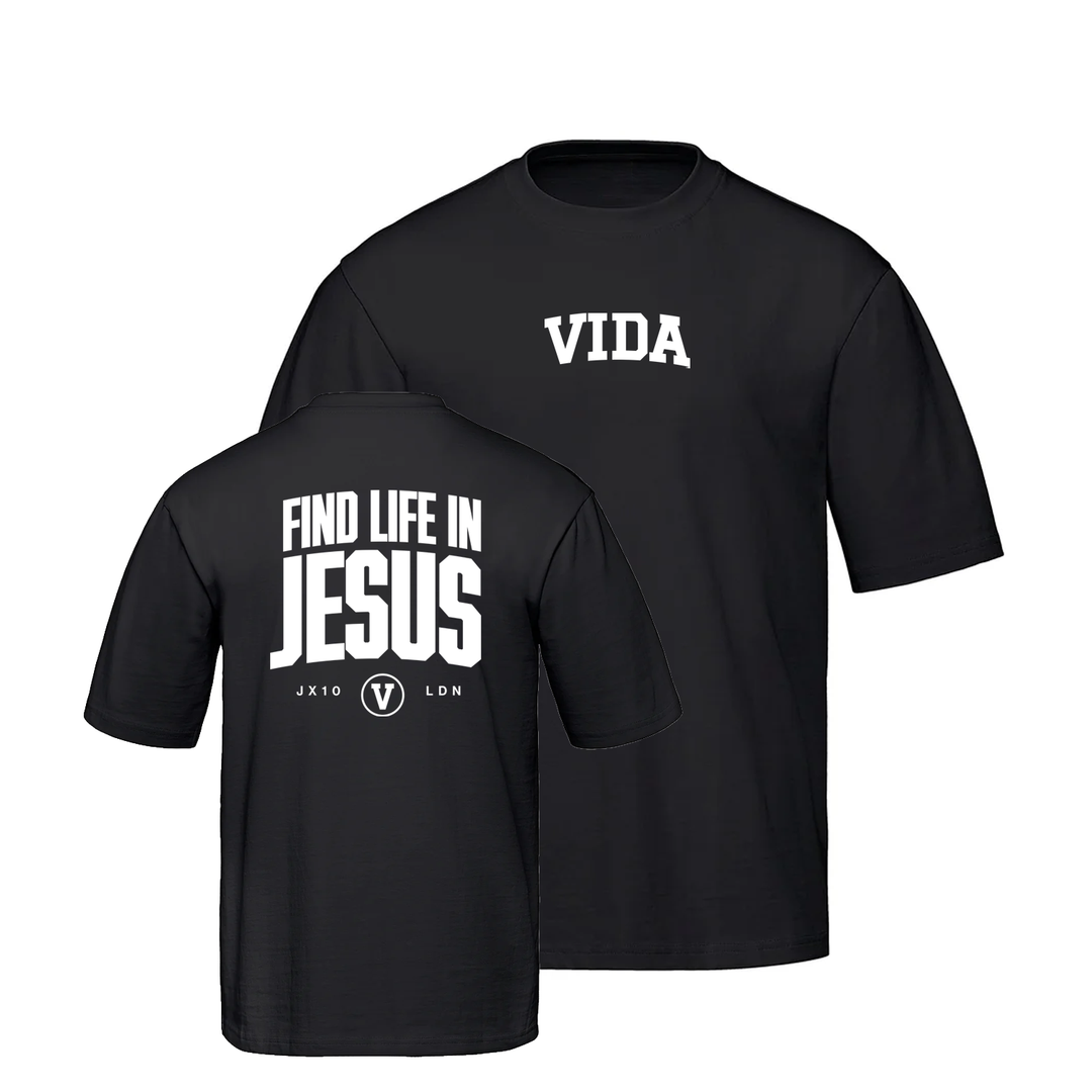 FIND LIFE IN JESUS OVERSIZED TEE (UNISEX)