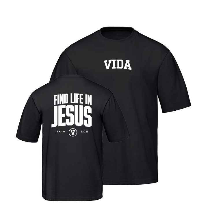 FIND LIFE IN JESUS OVERSIZED TEE (UNISEX)