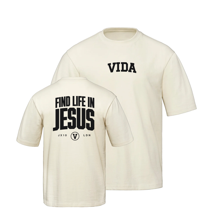 FIND LIFE IN JESUS OVERSIZED TEE (UNISEX)