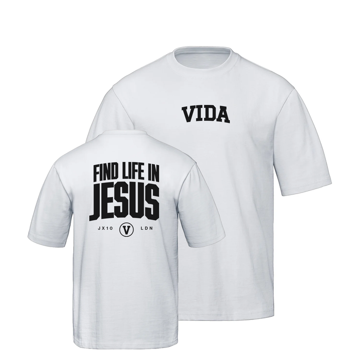 FIND LIFE IN JESUS OVERSIZED TEE (UNISEX)