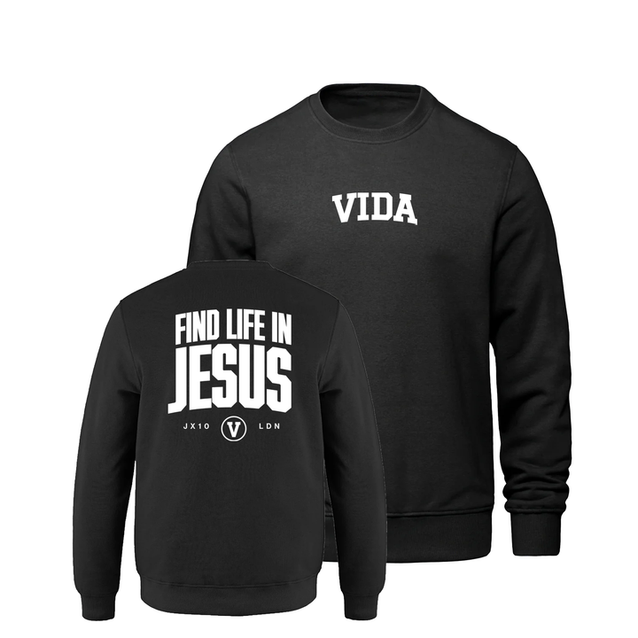 FIND LIFE IN JESUS CREW (UNISEX)