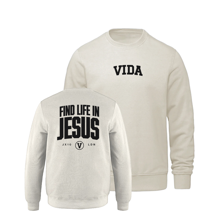 FIND LIFE IN JESUS CREW (UNISEX)
