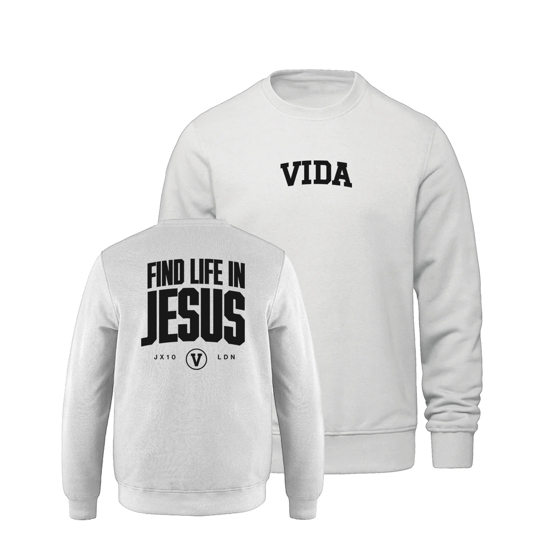 FIND LIFE IN JESUS CREW (UNISEX)