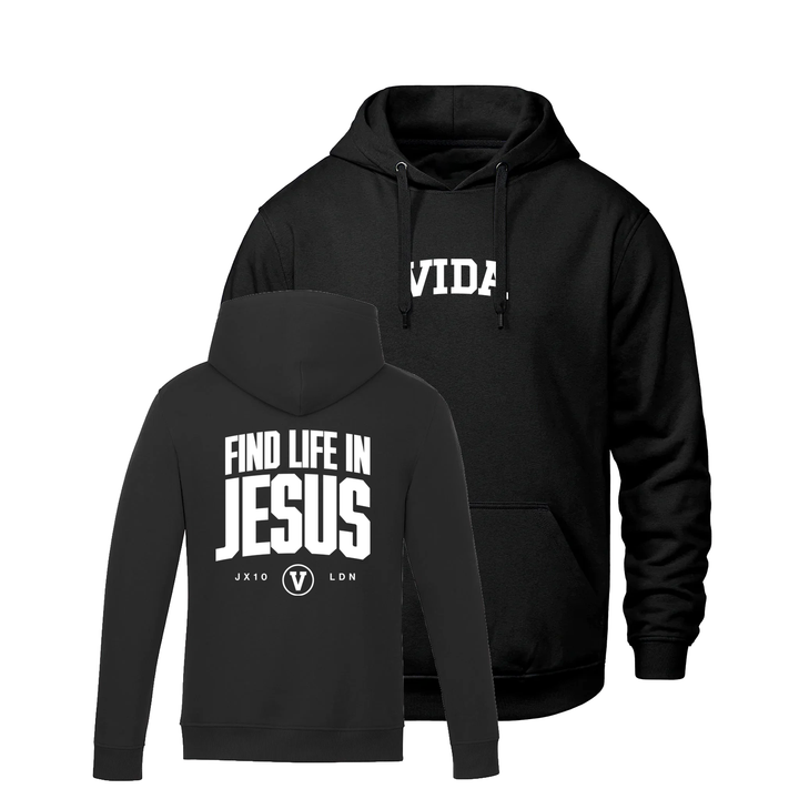 FIND LIFE IN JESUS HOODIE (UNISEX)