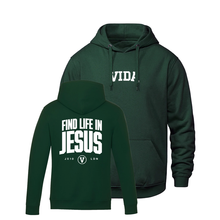 FIND LIFE IN JESUS HOODIE (UNISEX)