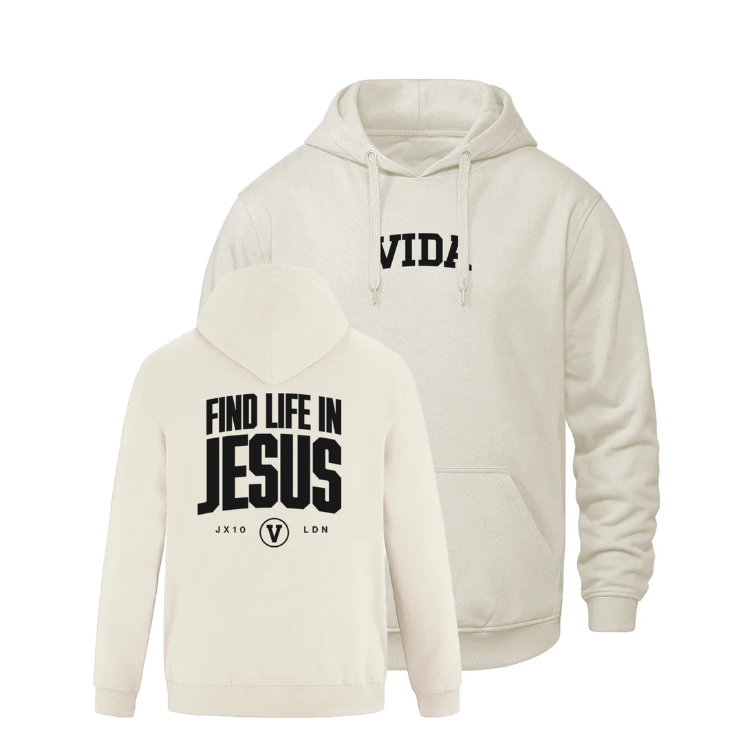 FIND LIFE IN JESUS HOODIE (UNISEX)