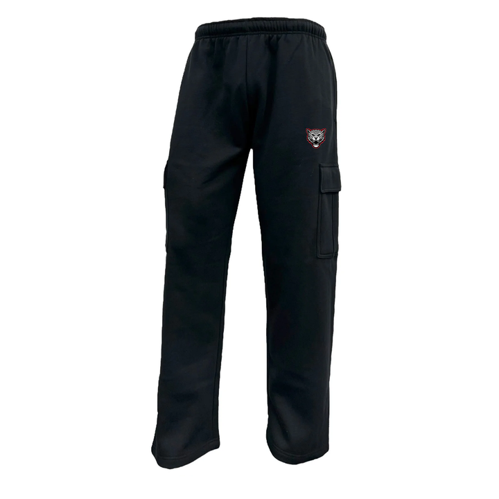 JEANNE SAUVÉ EMBROIDERED CARGO SWEATPANTS (UNISEX)