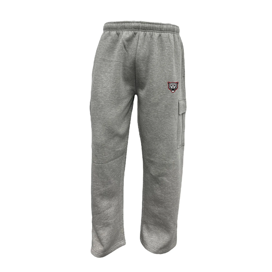 JEANNE SAUVÉ EMBROIDERED CARGO SWEATPANTS (UNISEX)