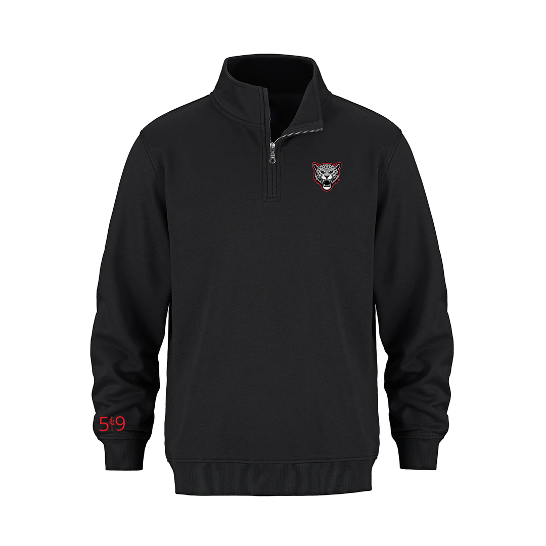 JEANNE SAUVÉ EMBROIDERED 1/4 ZIP (UNISEX)