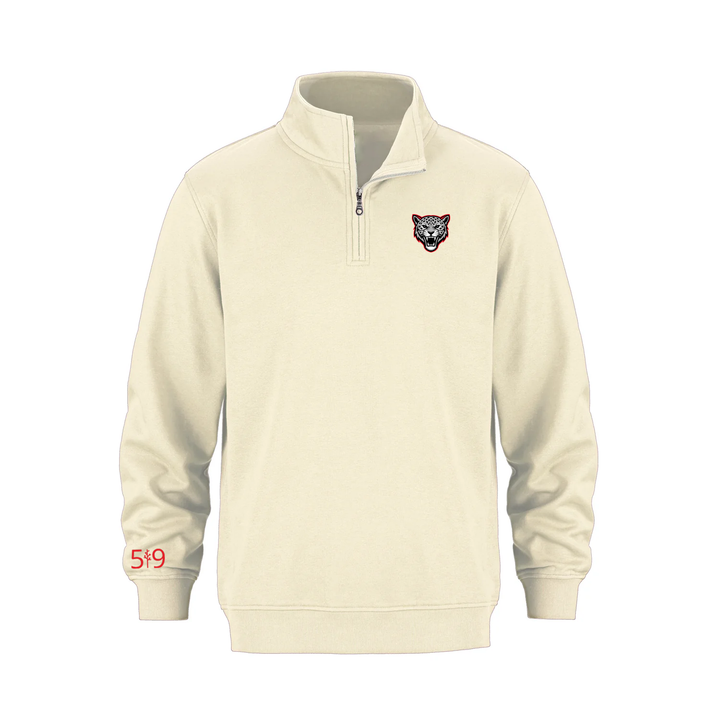 JEANNE SAUVÉ EMBROIDERED 1/4 ZIP (UNISEX)