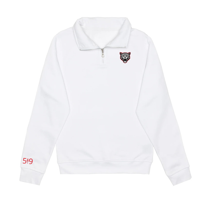 JEANNE SAUVÉ EMBROIDERED 1/4 ZIP (UNISEX)