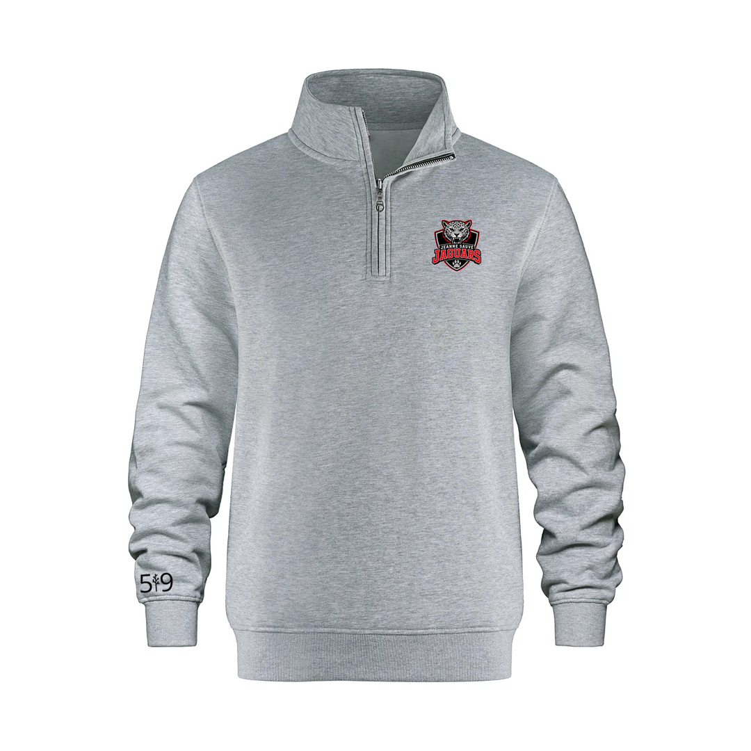 JEANNE SAUVÉ SHIELD 1/4 ZIP (UNISEX)