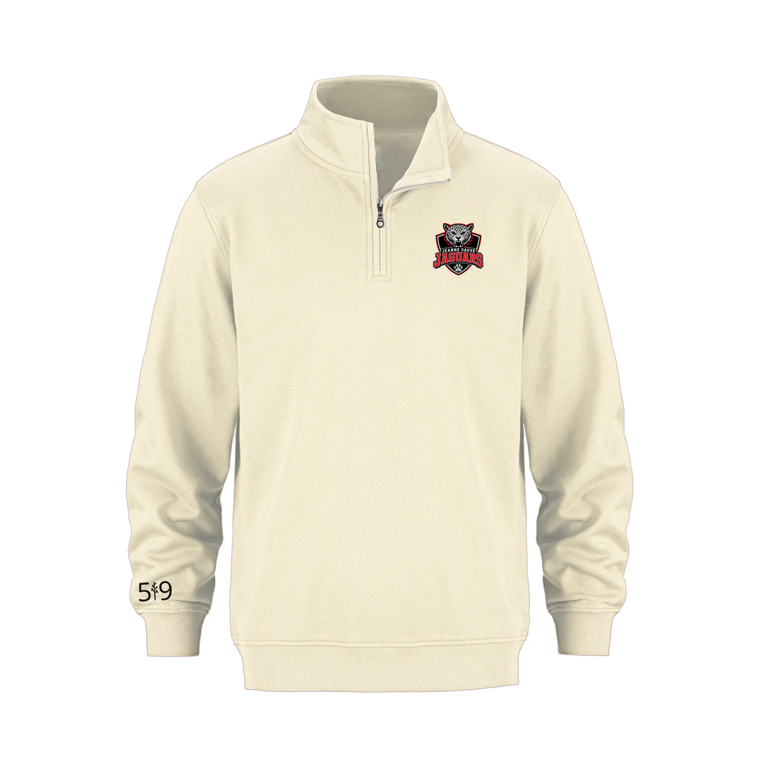 JEANNE SAUVÉ SHIELD 1/4 ZIP (UNISEX)