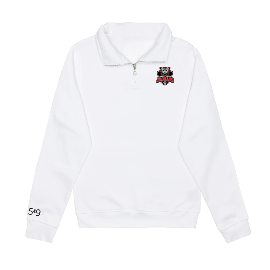 JEANNE SAUVÉ SHIELD 1/4 ZIP (UNISEX)
