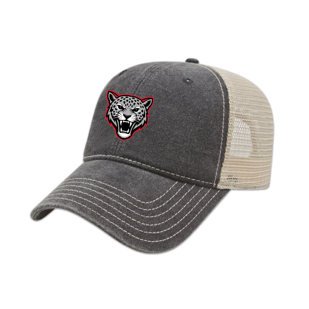 JEANNE SAUVÉ EMBROIDERED VINTAGE TRUCKER CAP