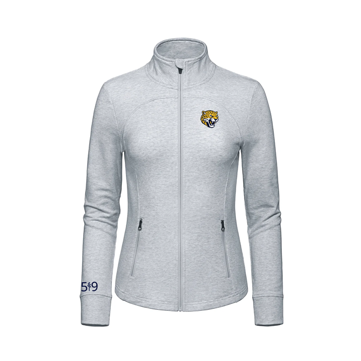 JOHN WISE EMBROIDERED FRENCH TERRY ZIP-UP (WOMENS)