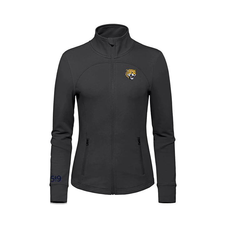 JOHN WISE EMBROIDERED FRENCH TERRY ZIP-UP (WOMENS)