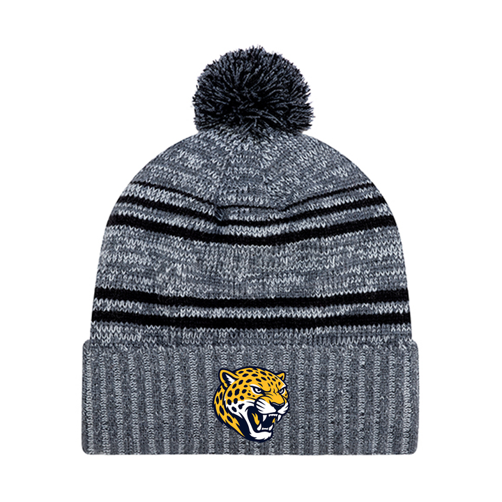 JOHN WISE EMBROIDERED POM-POM TOQUE