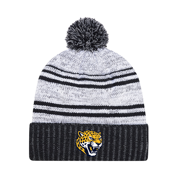 JOHN WISE EMBROIDERED POM-POM TOQUE