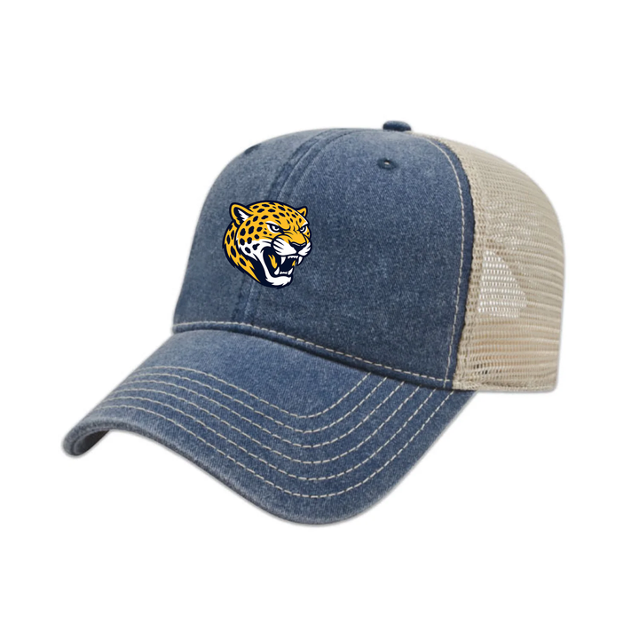 JOHN WISE EMBROIDERED VINTAGE TRUCKER CAP