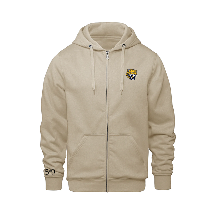JOHN WISE EMBROIDERED ZIP-UP HOODIE (UNISEX)