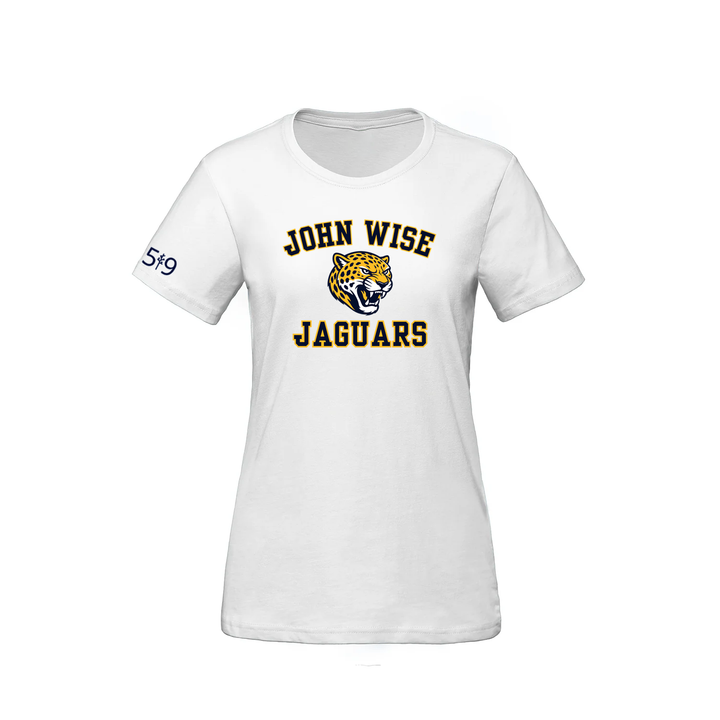JOHN WISE VARSITY TEE (WOMENS)