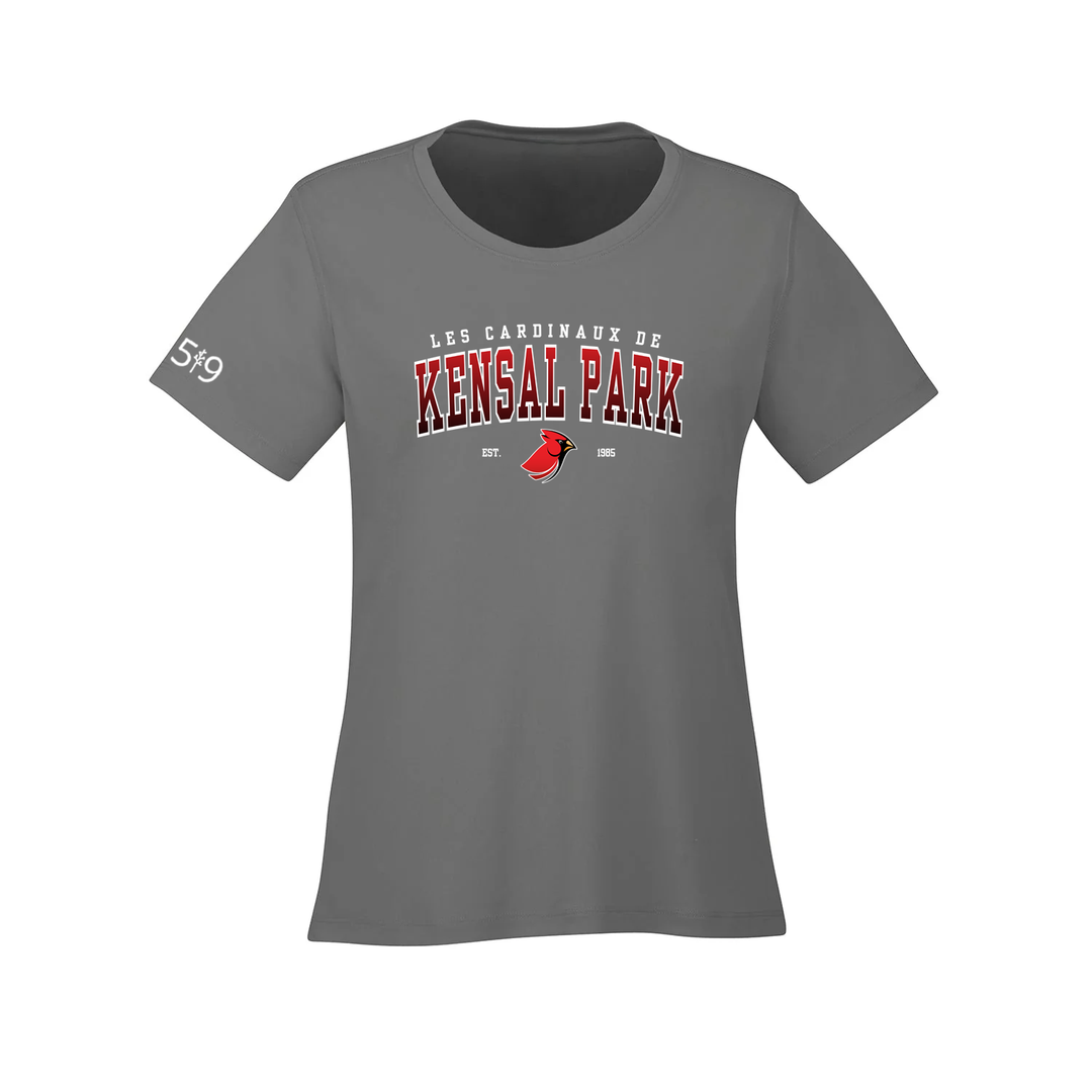 KENSAL PARK VARSITY ATHLETIC TEE (WOMENS)