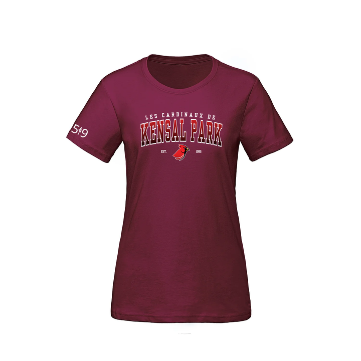 KENSAL PARK VARSITY TEE (WOMENS)