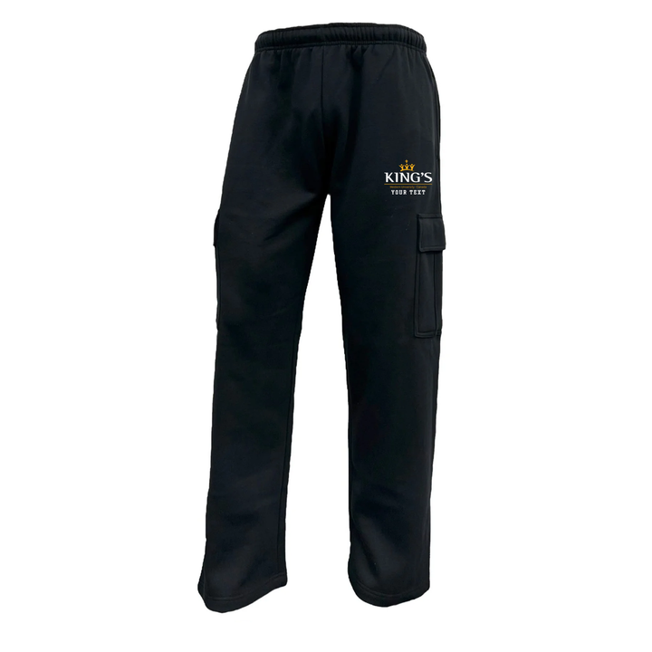KINGS CUSTOMIZABLE CARGO SWEATPANTS (UNISEX)
