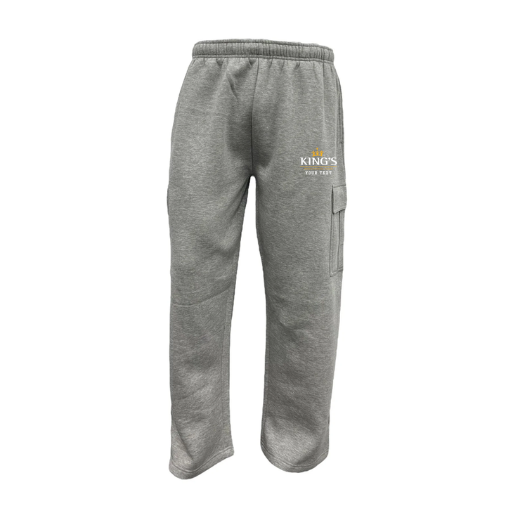 KINGS CUSTOMIZABLE CARGO SWEATPANTS (UNISEX)