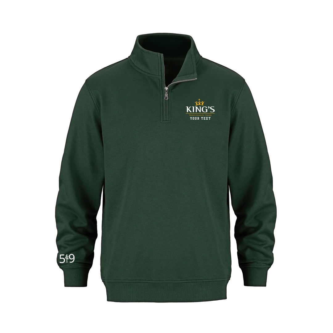 KINGS CUSTOMIZABLE 1/4 ZIP (UNISEX)
