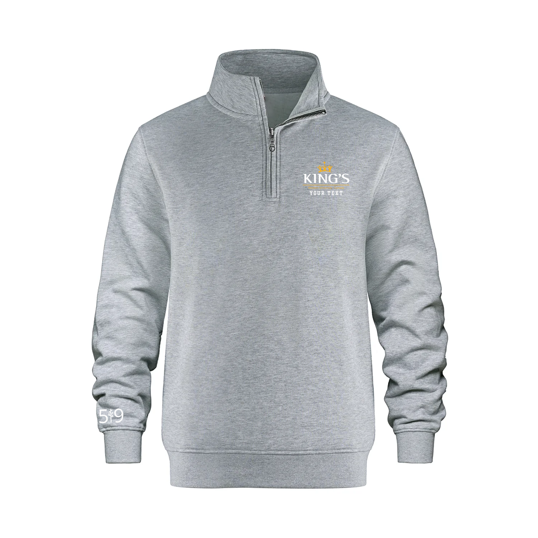 KINGS CUSTOMIZABLE 1/4 ZIP (UNISEX)