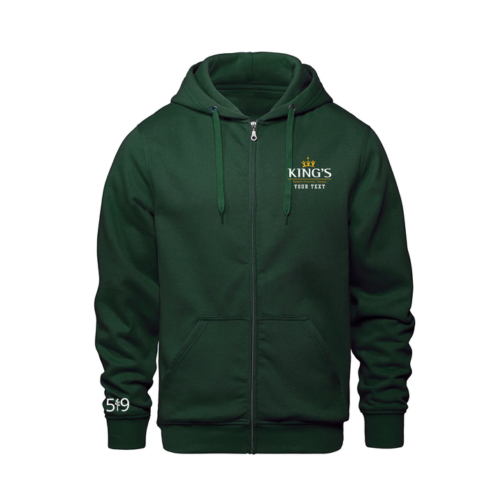 KINGS CUSTOMIZABLE ZIP-UP HOODIE (UNISEX)