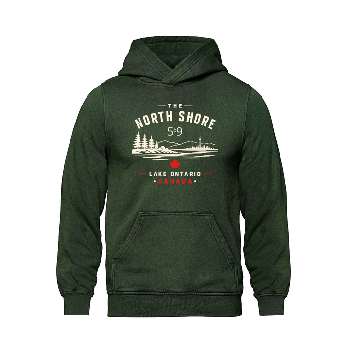 LAKE ONTARIO RETRO HOODIE (UNISEX)